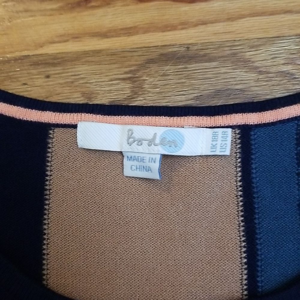 Boden Beatrice Color Block Dress - Picture 8 of 11